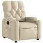 Cream Fabric Recliner by , Armchairs - Ref: Foro24-372488, Price: 189,89 €, Discount: %
