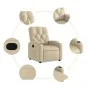 Cream Fabric Recliner by , Armchairs - Ref: Foro24-372488, Price: 189,89 €, Discount: %