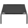 Elevated black textilene dog bed S by vidaXL, Beds for dogs - Ref: Foro24-170661, Price: 23,34 €, Discount: %