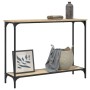 Mesa consola madera de ingeniería roble Sonoma 101x30,5x75 cm de , Mesas auxiliares - Ref: Foro24-837703, Precio: 39,83 €, De...