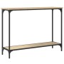 Mesa consola madera de ingeniería roble Sonoma 101x30,5x75 cm de , Mesas auxiliares - Ref: Foro24-837703, Precio: 39,83 €, De...