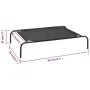 Elevated black textilene dog bed S by vidaXL, Beds for dogs - Ref: Foro24-170661, Price: 23,34 €, Discount: %