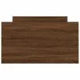 Bettgestell mit Kopf- und Fußteil aus brauner Eiche, 90 x 190 cm von , Betten und Lattenroste - Ref: Foro24-3203816, Preis: 1...