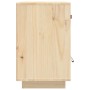 Solid pine wood bedside table 40x34x55 cm by vidaXL, Nightstands - Ref: Foro24-818305, Price: 59,23 €, Discount: %
