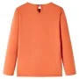 Camiseta infantil de manga larga naranja tostado 140 de , Camisetas para niños - Ref: Foro24-13808, Precio: 8,77 €, Descuento: %
