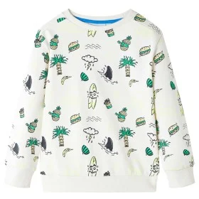 Kinder-Sweatshirt in sanfter Rohfarbe 92 von , Kinder-T-Shirts - Ref: Foro24-12589, Preis: 10,90 €, Rabatt: %