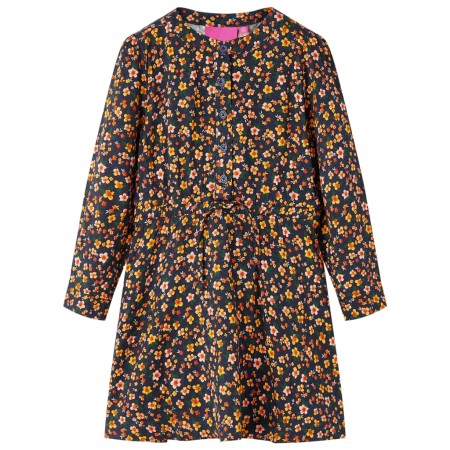 Navy blue long-sleeved children's dress size 128 by , Children's dresses - Ref: Foro24-13952, Price: 14,76 €, Discount: %