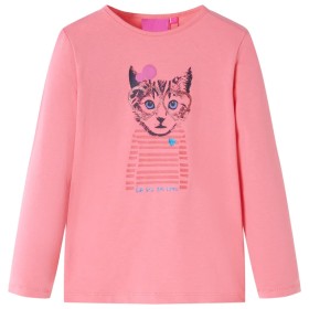 Camiseta infantil de manga larga rosa 92 de , Camisetas para niños - Ref: Foro24-13584, Precio: 8,66 €, Descuento: %