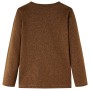 Mélange 104 cognac Langarm-T-Shirt für Kinder von , Kinder-T-Shirts - Ref: Foro24-12830, Preis: 8,66 €, Rabatt: %
