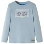 Kinder-Langarm-T-Shirt Hellblau 104 von , Kinder-T-Shirts - Ref: Foro24-12715, Preis: 8,52 €, Rabatt: %