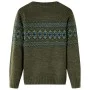Khaki knitted children's sweater size 128 by , Kids T-shirts - Ref: Foro24-14487, Price: 12,11 €, Discount: %
