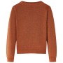 Cárdigan de punto infantil color coñac 116 de , Ropa de abrigo para niños - Ref: Foro24-14516, Precio: 12,54 €, Descuento: %