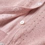 Strickjacke für Kinder in zartem Rosa 140 von , Oberbekleidung für Kinder - Ref: Foro24-14523, Preis: 17,00 €, Rabatt: %