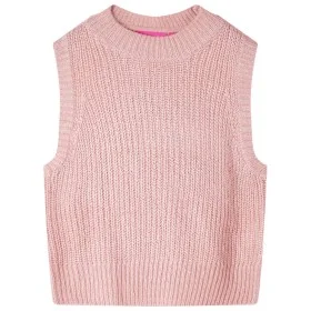 Hellrosa Strickweste für Kinder 92 von , Kinder-T-Shirts - Ref: Foro24-14509, Preis: 11,98 €, Rabatt: %