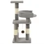 Cat scratching post with sisal posts 65 cm gray by vidaXL, Cat furniture - Ref: Foro24-170607, Price: 36,09 €, Discount: %