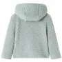 Child's jacket with hood, synthetic fur lining, mint green, size 116 by , Children's outerwear - Ref: Foro24-13876, Price: 12...