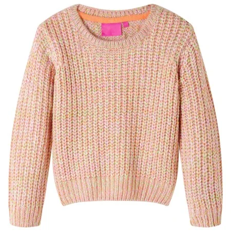 Soft pink knitted children's sweater 140 by , Kids T-shirts - Ref: Foro24-14528, Price: 12,74 €, Discount: %