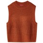 Cognac Strickweste für Kinder 104 von , Kinder-T-Shirts - Ref: Foro24-14540, Preis: 10,97 €, Rabatt: %