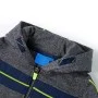 Sudadera infantil con capucha y cremallera gris mélange 128 de , Camisetas para niños - Ref: Foro24-13277, Precio: 13,95 €, D...