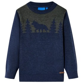 Marineblauer Kinderstrickpullover 128 von , Kinder-T-Shirts - Ref: Foro24-14502, Preis: 12,54 €, Rabatt: %
