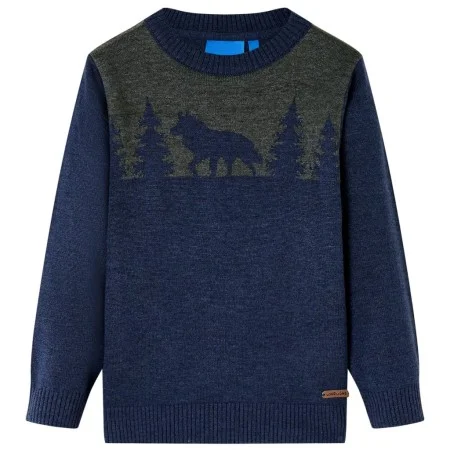 Marineblauer Kinderstrickpullover 128 von , Kinder-T-Shirts - Ref: Foro24-14502, Preis: 12,41 €, Rabatt: %