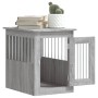 Jaula para perros madera de ingeniería gris Sonoma 45x62x59 cm de , Casetas para perros - Ref: Foro24-838314, Precio: 77,69 €...