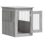 Jaula para perros madera de ingeniería gris Sonoma 45x62x59 cm de , Casetas para perros - Ref: Foro24-838314, Precio: 77,69 €...