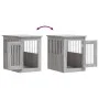 Engineered wood dog crate in Sonoma gray, measuring 45x62x59 cm. by , Dog kennels - Ref: Foro24-838314, Price: 76,18 €, Disco...