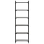 Bookstore 6 shelves wood engineering gray Sonoma 60x30x188 cm by , Bookcases and shelves - Ref: Foro24-837665, Price: 72,90 €...