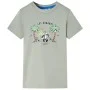 Light khaki children's t-shirt size 92 by , Kids T-shirts - Ref: Foro24-11679, Price: 8,12 €, Discount: %