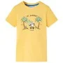 Light ochre children's t-shirt size 104 by , Kids T-shirts - Ref: Foro24-11685, Price: 8,12 €, Discount: %