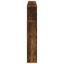 LED headboard engineered wood smoked oak 160x18.5x103.5 cm by , Headboards and footboards - Ref: Foro24-837355, Price: 87,89 ...