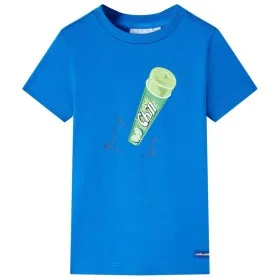 Hellblaues Kinder-T-Shirt 92 von , Kinder-T-Shirts - Ref: Foro24-11844, Preis: 7,88 €, Rabatt: %
