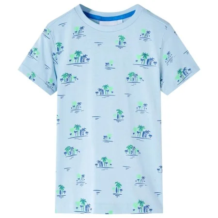 Hellblaues Kinder-T-Shirt 92 von , Kinder-T-Shirts - Ref: Foro24-12549, Preis: 8,75 €, Rabatt: %