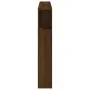 Cabecero LED madera ingeniería marrón roble 160x18,5x103,5 cm de , Cabeceros y pies de cama - Ref: Foro24-837357, Precio: 93,...