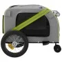 Remolque de bicicleta mascotas hierro tela Oxford verde negro de , Cochecitos para mascotas - Ref: Foro24-93892, Precio: 112,...