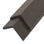 5 units of dark brown 170 cm WPC angular moldings by vidaXL, Floors and carpets - Ref: Foro24-45022, Price: 46,52 €, Discount: %