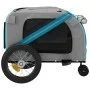 Remolque de bicicleta mascotas hierro tela Oxford azul negro de , Cochecitos para mascotas - Ref: Foro24-93890, Precio: 103,2...