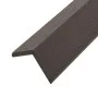 5 units of dark brown 170 cm WPC angular moldings by vidaXL, Floors and carpets - Ref: Foro24-45022, Price: 46,52 €, Discount: %