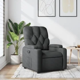 Dark Gray Fabric Recliner by , Armchairs - Ref: Foro24-372480, Price: 191,23 €, Discount: %
