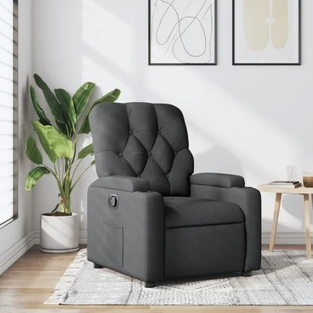 Dark Gray Fabric Recliner by , Armchairs - Ref: Foro24-372480, Price: 191,23 €, Discount: %