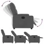 Dark Gray Fabric Recliner by , Armchairs - Ref: Foro24-372480, Price: 191,23 €, Discount: %