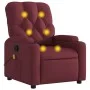 Liegender Massagesessel aus weinrotem Stoff von , Sessel - Ref: Foro24-372494, Preis: 211,29 €, Rabatt: %