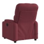 Red wine fabric reclining massage chair by , Armchairs - Ref: Foro24-372494, Price: 215,27 €, Discount: %
