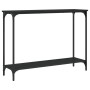 Schwarzer Konsolentisch aus Holzwerkstoff, 101 x 30,5 x 75 cm von , Seitentische - Ref: Foro24-837702, Preis: 40,24 €, Rabatt: %