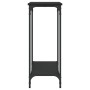 Schwarzer Konsolentisch aus Holzwerkstoff, 101 x 30,5 x 75 cm von , Seitentische - Ref: Foro24-837702, Preis: 40,24 €, Rabatt: %