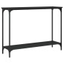 Schwarzer Konsolentisch aus Holzwerkstoff, 101 x 30,5 x 75 cm von , Seitentische - Ref: Foro24-837702, Preis: 40,24 €, Rabatt: %