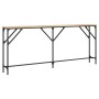 Konsolentisch aus Sonoma-Eichenholzwerkstoff, 180 x 23 x 75 cm von , Seitentische - Ref: Foro24-837768, Preis: 56,16 €, Rabat...
