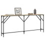 Konsolentisch aus Sonoma-Eichenholzwerkstoff, 180 x 23 x 75 cm von , Seitentische - Ref: Foro24-837768, Preis: 56,16 €, Rabat...