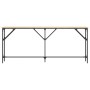 Konsolentisch aus Sonoma-Eichenholzwerkstoff, 180 x 23 x 75 cm von , Seitentische - Ref: Foro24-837768, Preis: 56,16 €, Rabat...